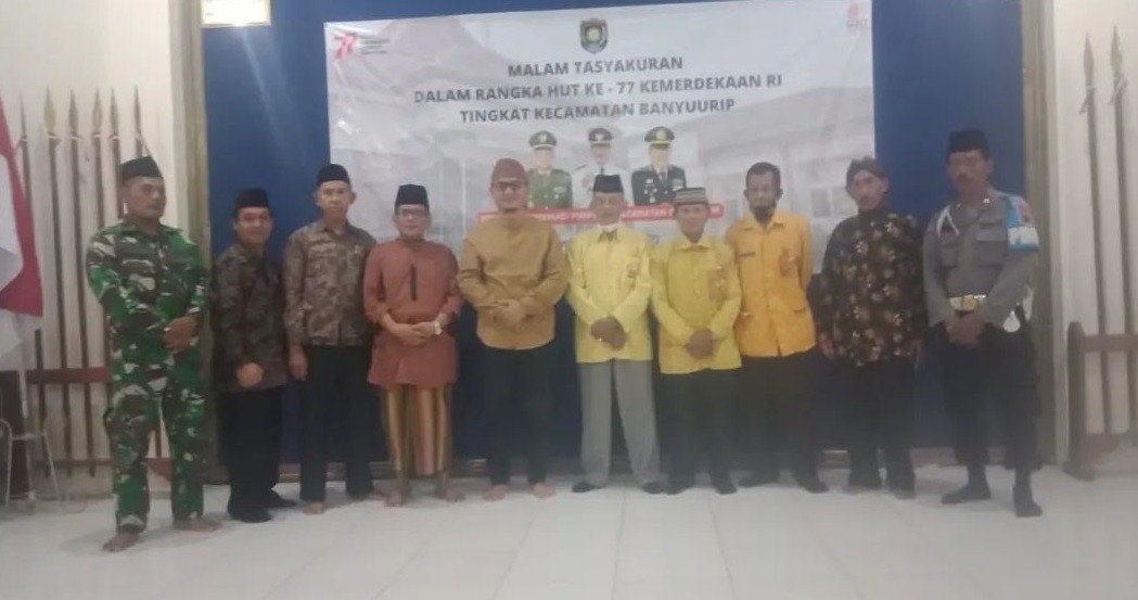 Doa Bersama Dan Malam Tasyakuran HUT ke-77 Proklamasi Kemerdekaan RI