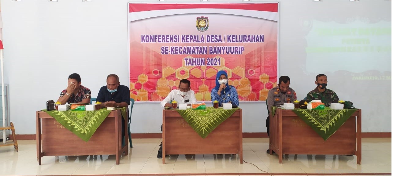 Konferensi Kepala Desa dan Lurah se Kecamatan Banyuurip