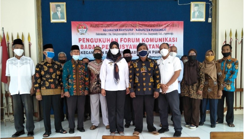 Pengukuhan Pengurus FK – BPD Kecamatan Banyuurip 