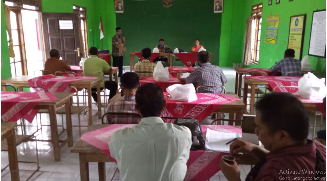 Rapat dan Pembinaan Gapoktan Kelurahan Borokulon