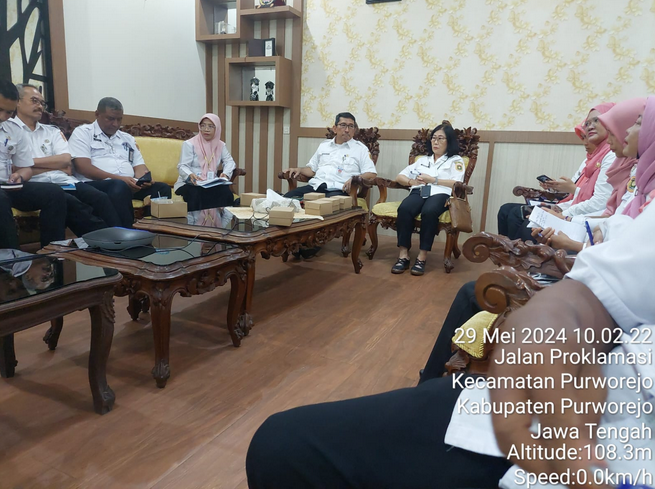 SEKRETARIS CAMAT BANYUURIP Hadiri Rapat Koordinasi Inovasi Daerah di Rabu 29 Mei 2024