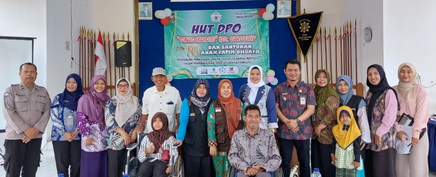 DPO Tunas Mandiri Rayakan Ulang tahun ke 10 dengan berbagi bersama Anak Yatim