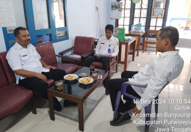 MONITORING APBDES 2025 DI DESA GOLOK KECAMATAN BANYUURIP