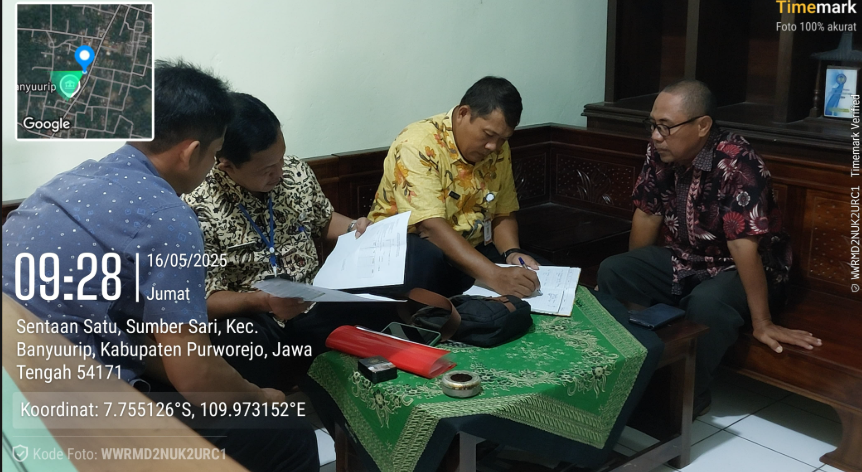 Tim Monitoring PBB Laksanakan Kunjungan ke Desa Sumbersari