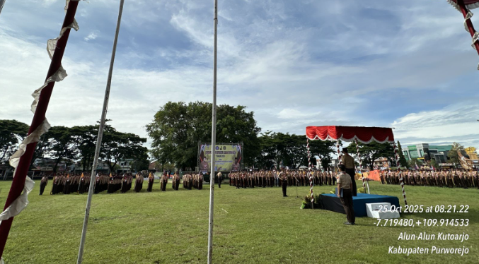 Camat Banyuurip Hadiri Kegiatan Jambore Cabang Pramuka di Alun-alun Kutoarjo
