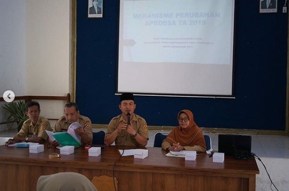 Sosialisasi perubahan APBDesa tahun 2019