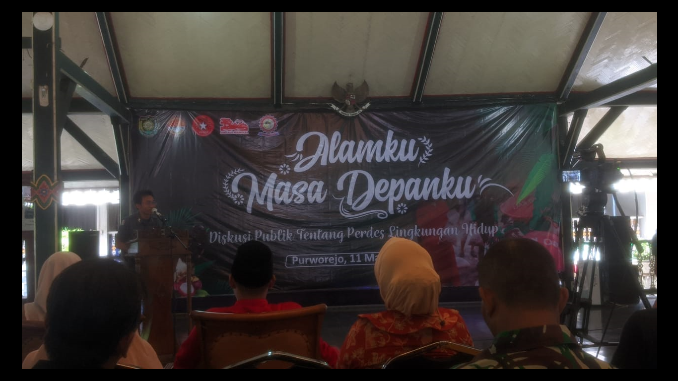 KASI TRANTIB HADIRI ACARA DISKUSI ALAMKU MASA DEPANKU