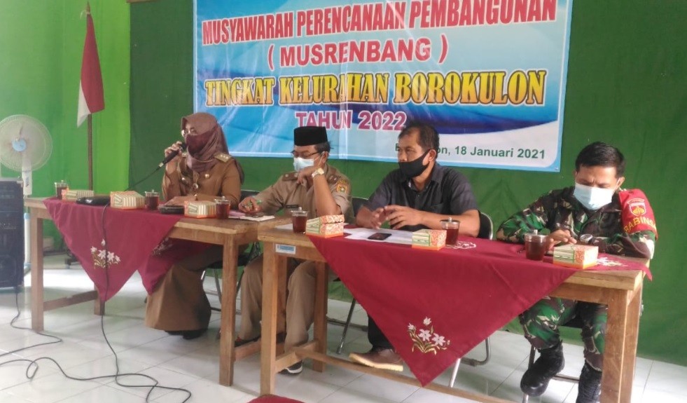 Musrenbang Perencanaan Tahun 2022 Kelurahan Borokulon