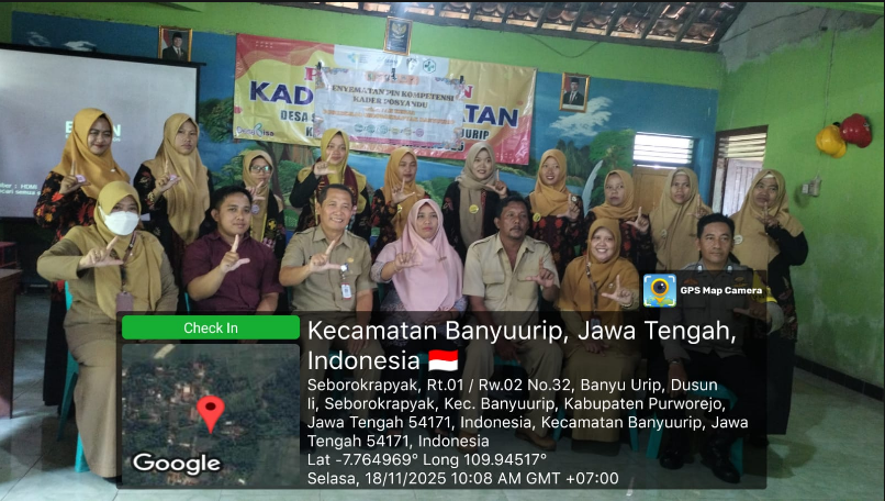 Penyematan PIN Kompetensi Posyandu Seborokrapyak: Langkah Nyata Wujudkan Layanan Kesehatan Masyarakat yang Lebih Baik