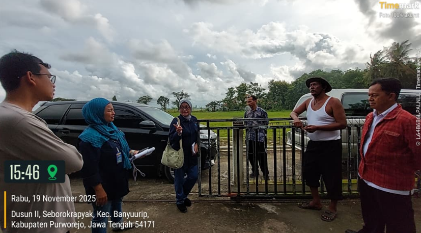 Kasi Pemberdayaan Masyarakat Lakukan Monitoring Penilaian Adipura di Dua Desa Banyuurip
